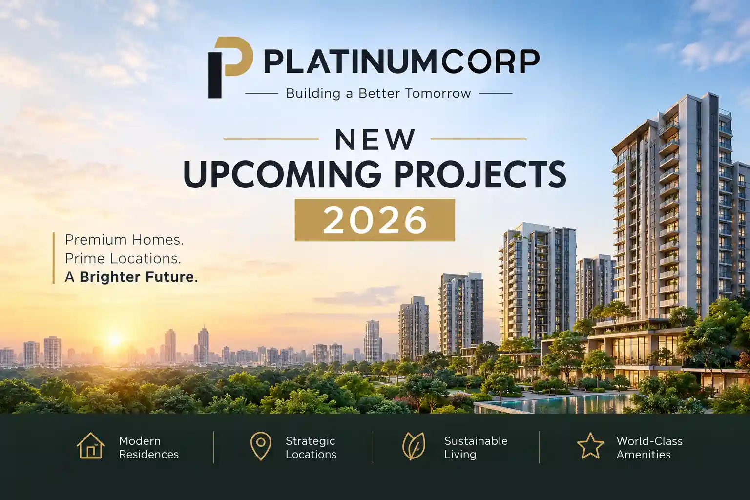 Platinumcorp new luxury residential projects in Mumbai featuring premium 2 and 3 BHK apartments in Khar, Versova, Juhu, and Santacruz